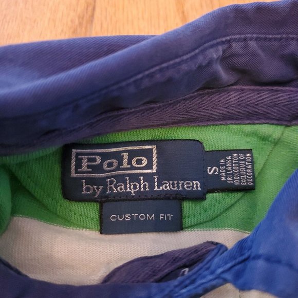 Ralph Lauren Custom Fit Men Size Long Sleeve Made In Sir Lanka Vintage Y2k - Picture 3 of 6